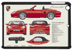 Porsche Boxster 1996-2004 Small Tablet Covers